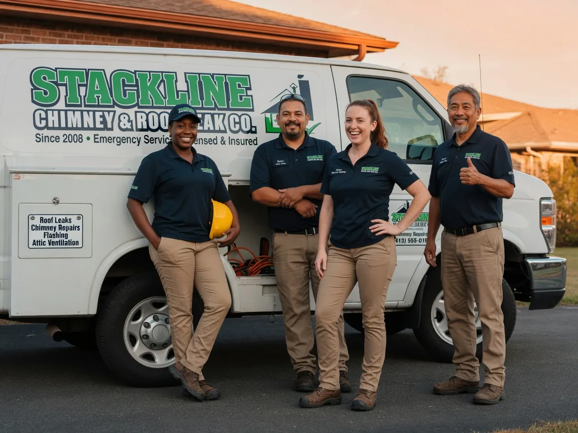 Chimney flashing repair company in Sod, WV